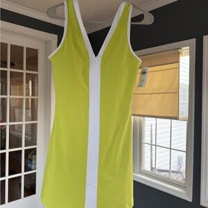 YPB Sculpt Luv V-Neck Mini Dress size M NWT